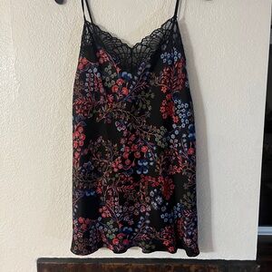 Natori Multicolor Floral Lace Chemise